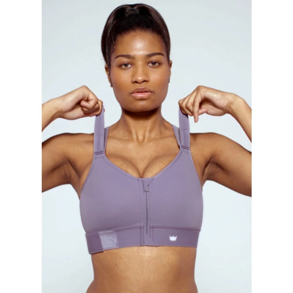 NWT Shefit Flex Sports Bra Size 5Luxe Dusty Purple $75 MSRP Brand NEW